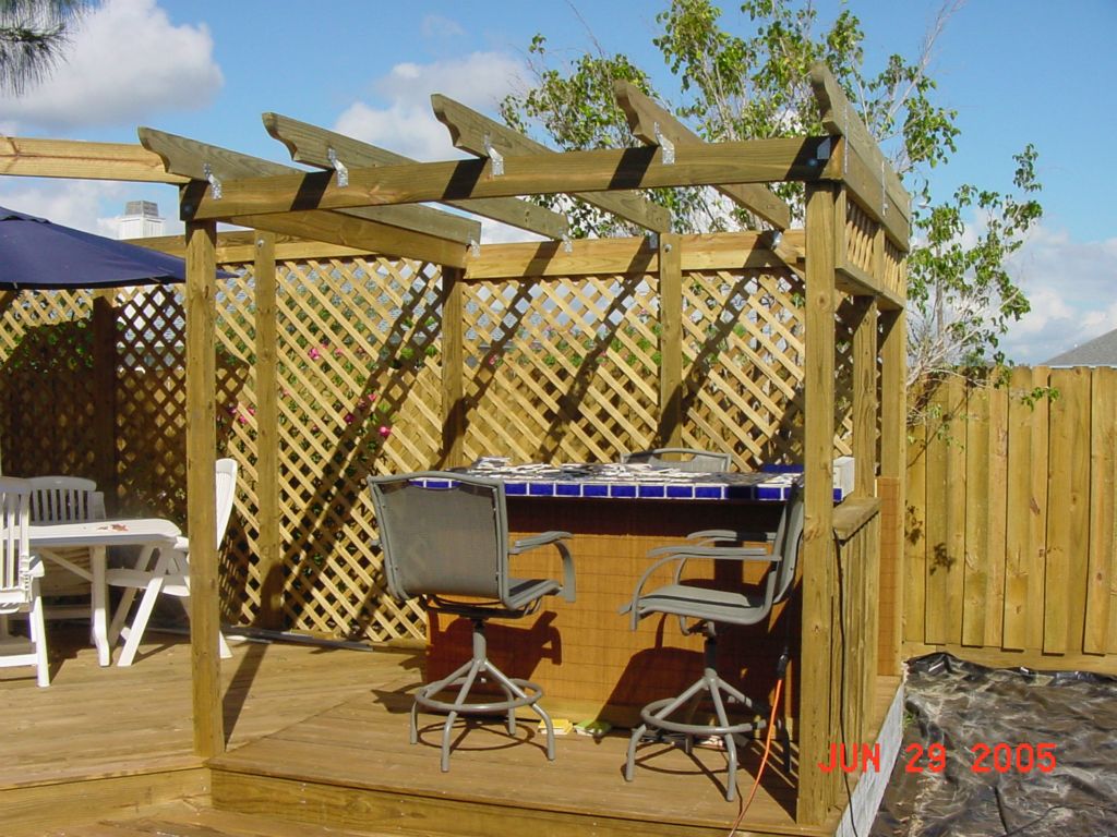 DECK LAYOUT, STRUCTURE, FRAMING